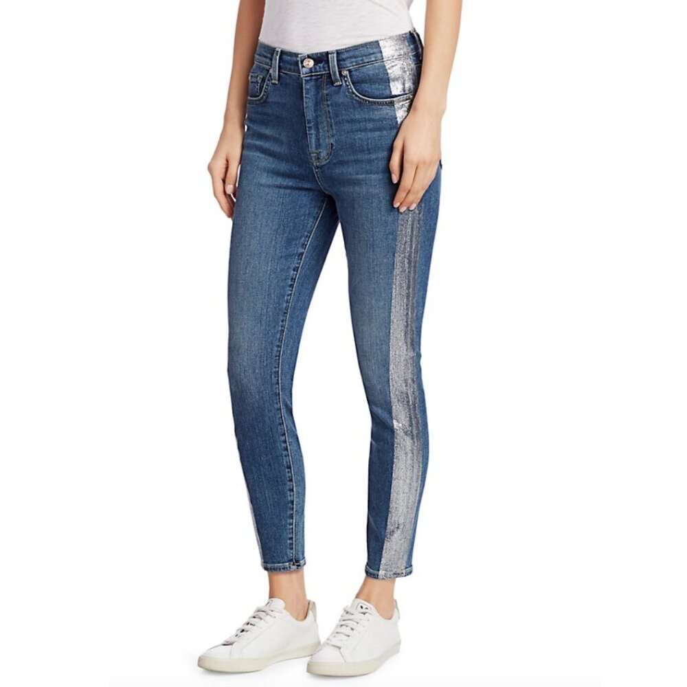 💙 7 For All Mankind B(air) High Waist Ankle Skinny Jeans‎